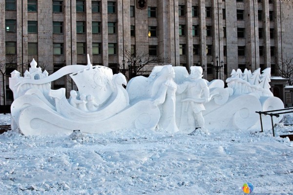 ледовые скульптуры