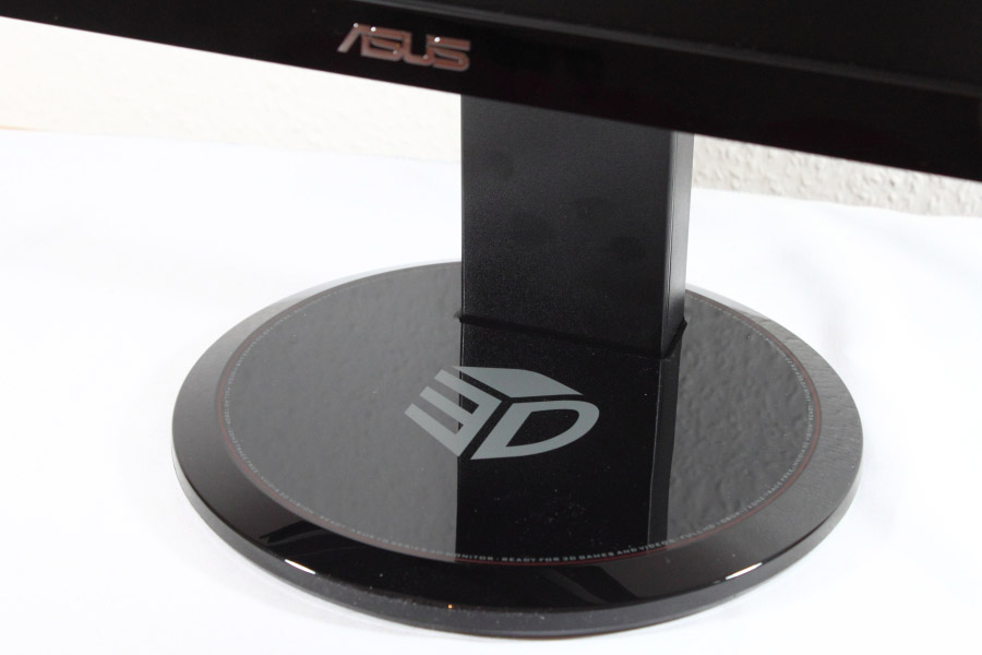 Asus VG278HE - подставка монитора с логотипом 3D
