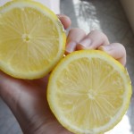 Осветление волос лимоном
