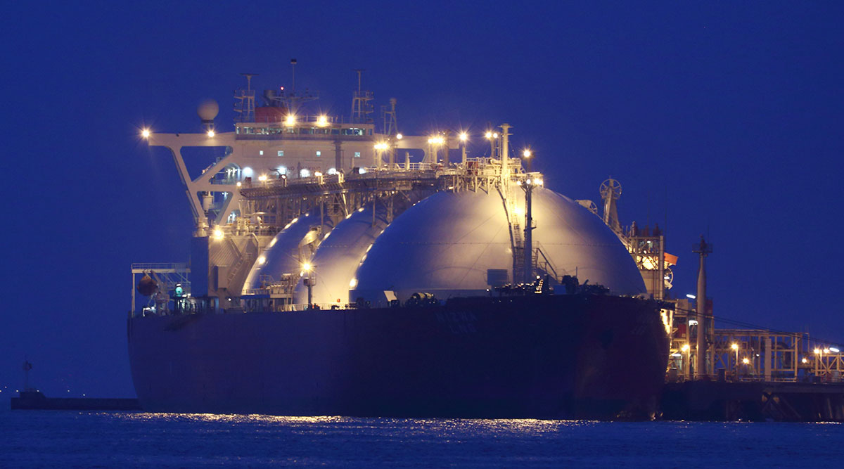 LNG shipping спг газовоз сжиженный природный газ перевозка